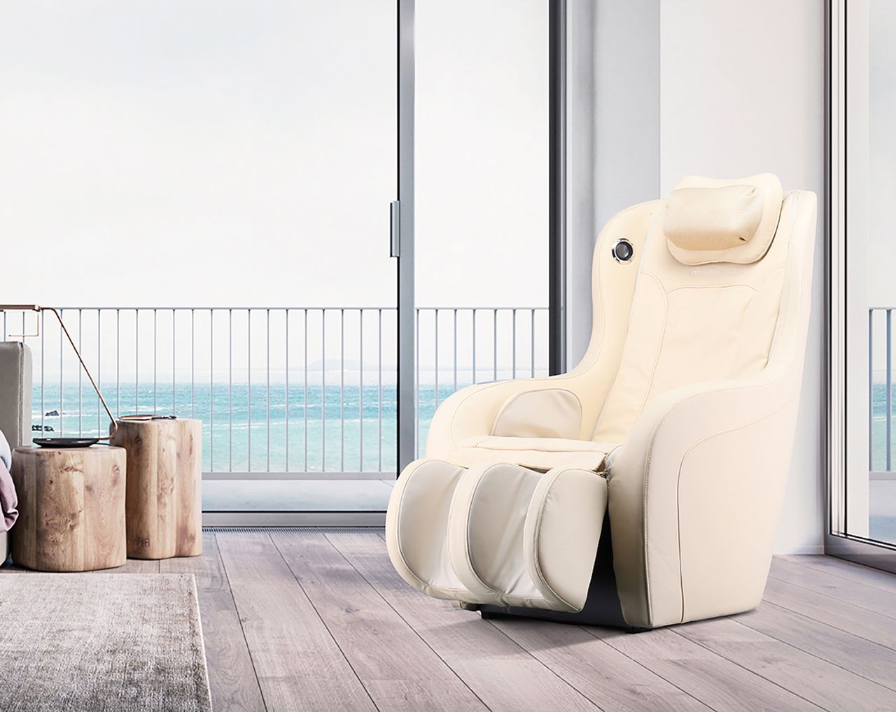 Home Deluxe Massagesessel ALLEGRIA beige