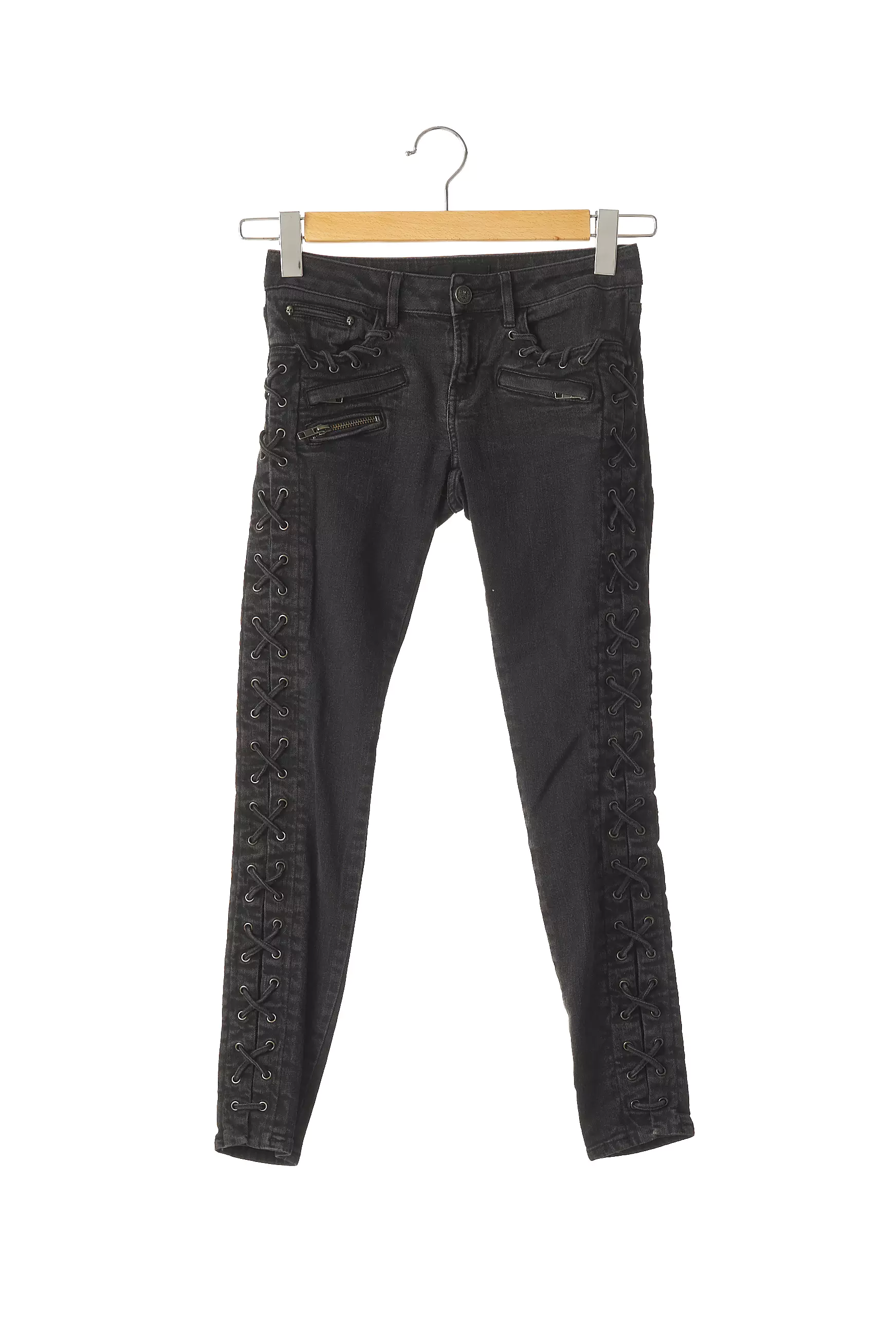 The Kooples Pantalons Slim Femme couleur gris