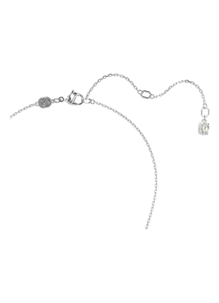 Swarovski Mesmera set of necklace and stud earrings with crystal