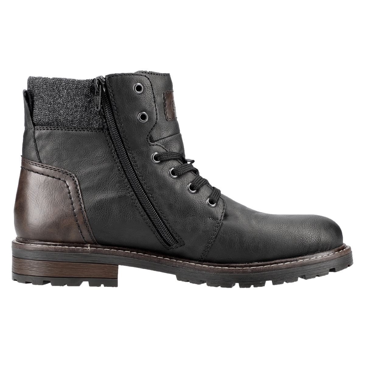 Rieker 32031 Schnürboots schwarz