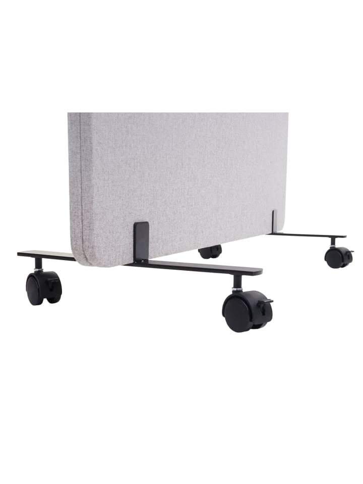 MCW Akustik-Trennwand G77, 127x80cm grau günstig kaufen onesize