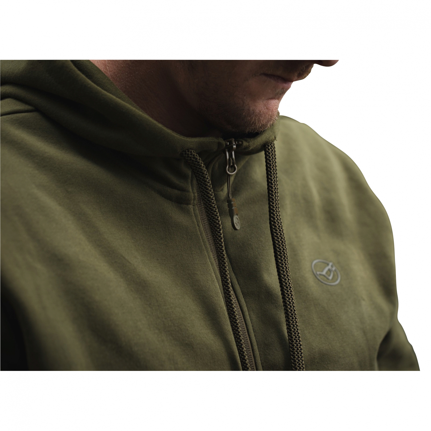 Korda Herren Kore Zip Pro Hoodie olive S