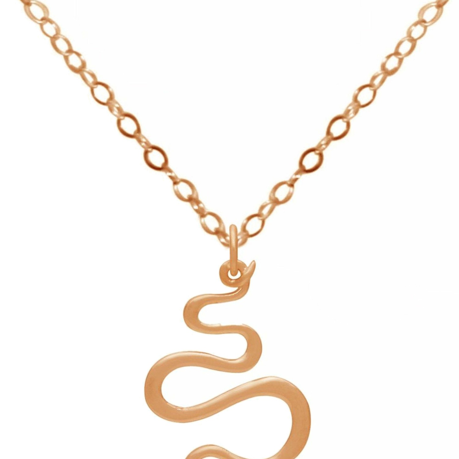 Kette mit Anhänger 'SCHLANGE'