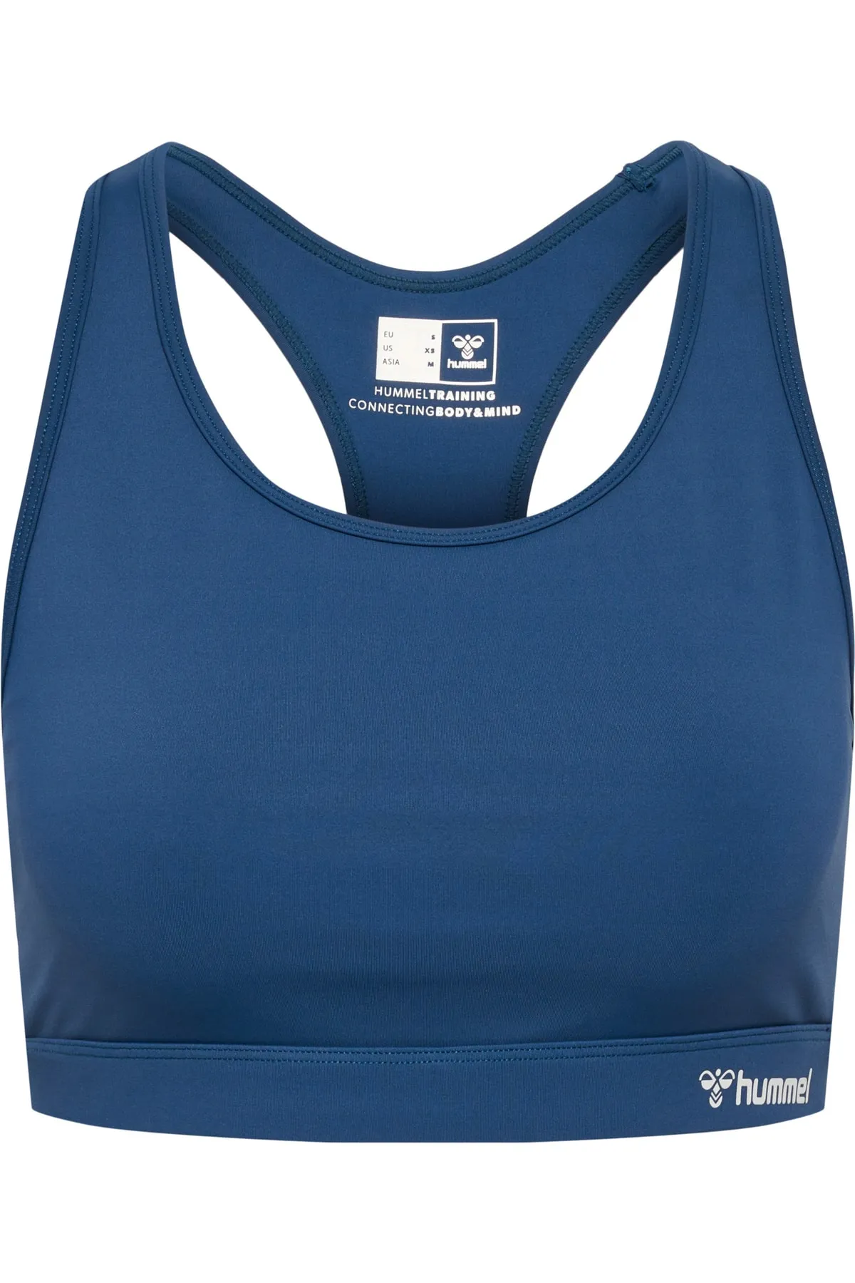 hummel  Sport-BH - Blau - Lizenzartikel