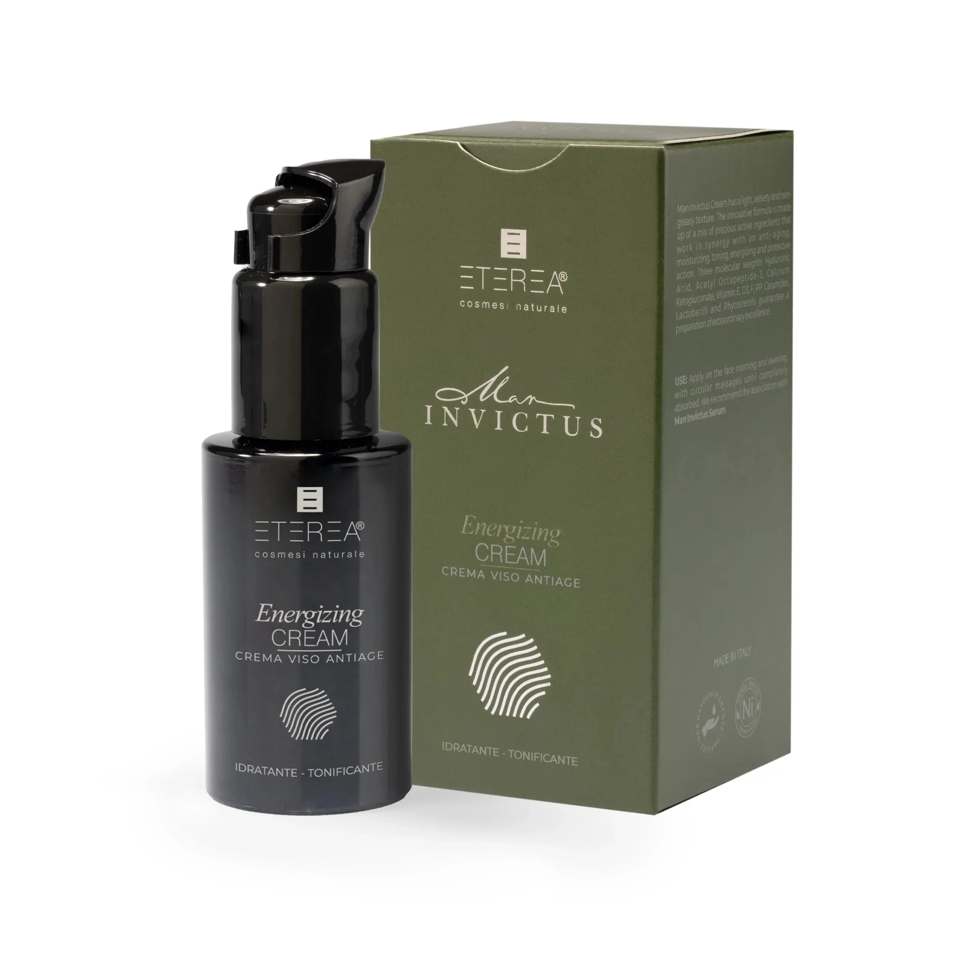 Men Invictus Energizing Cream - Anti-Falten-Gesichtscreme