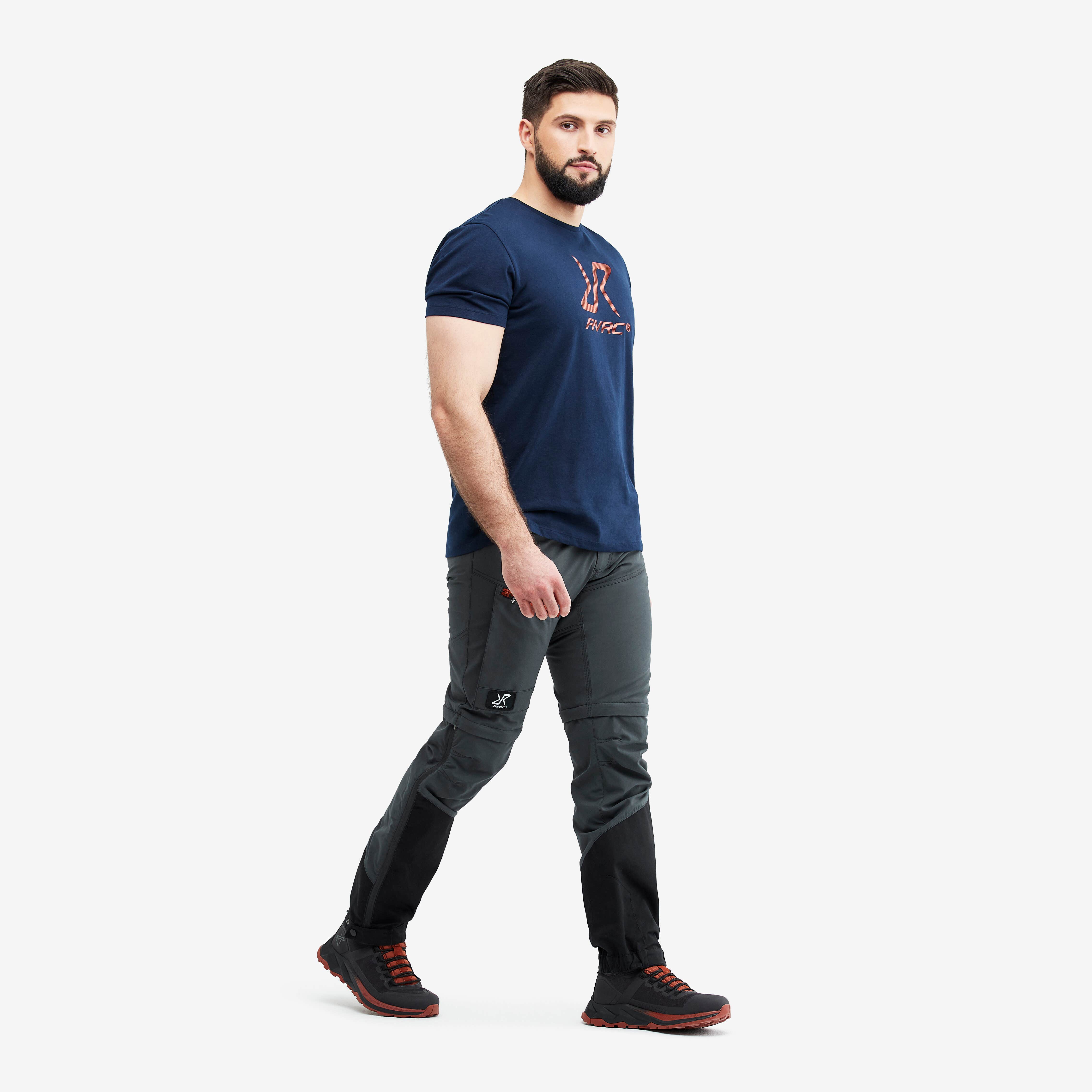 Silence T-zip Pants Homme Iron Grey/Rusty