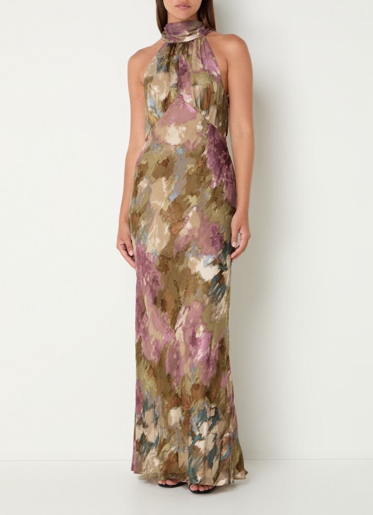 Ralph Lauren maxi haljina s printom i naramenicama