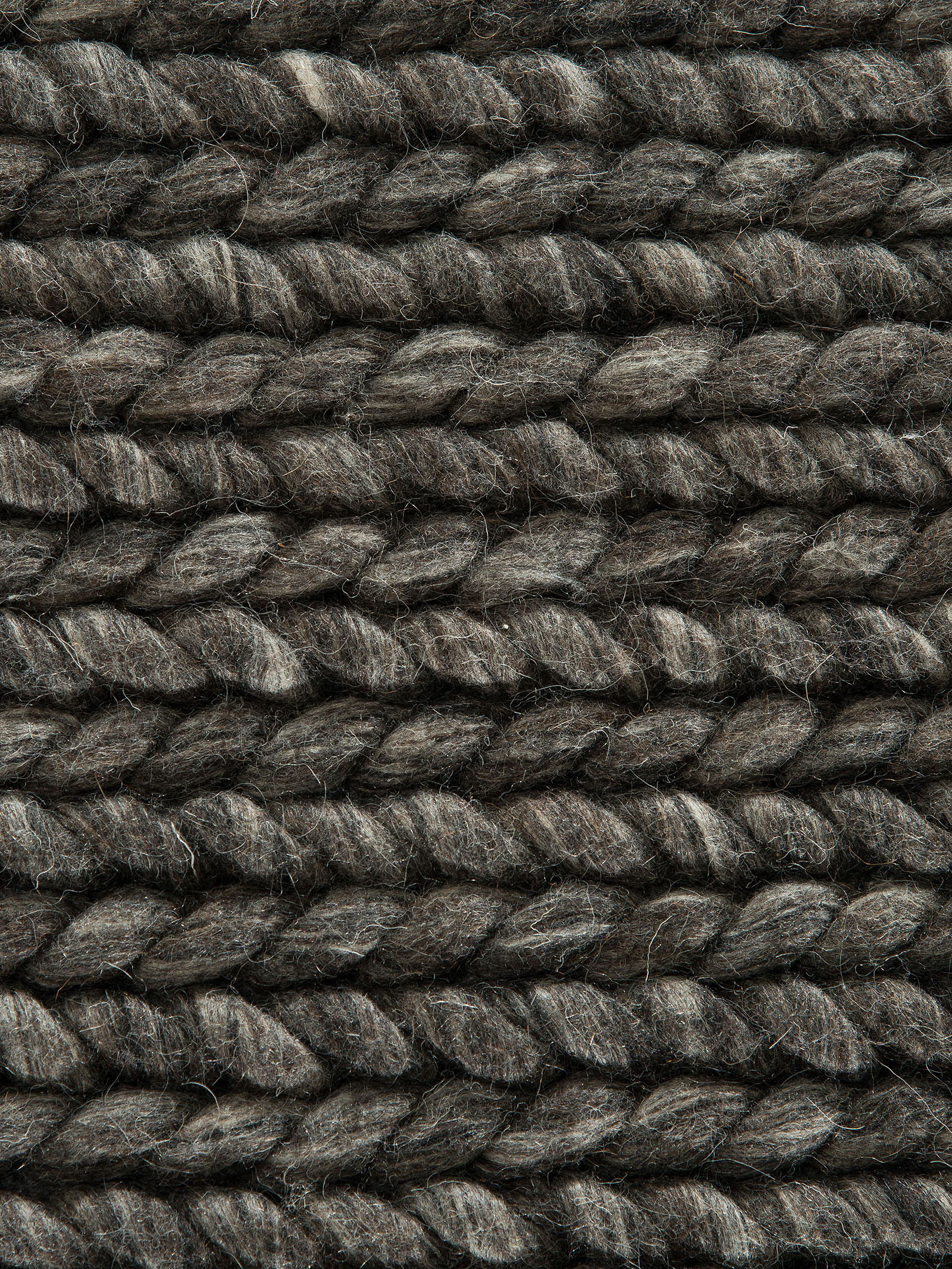 Wool Empire Woll-Teppich, Dark Grey
