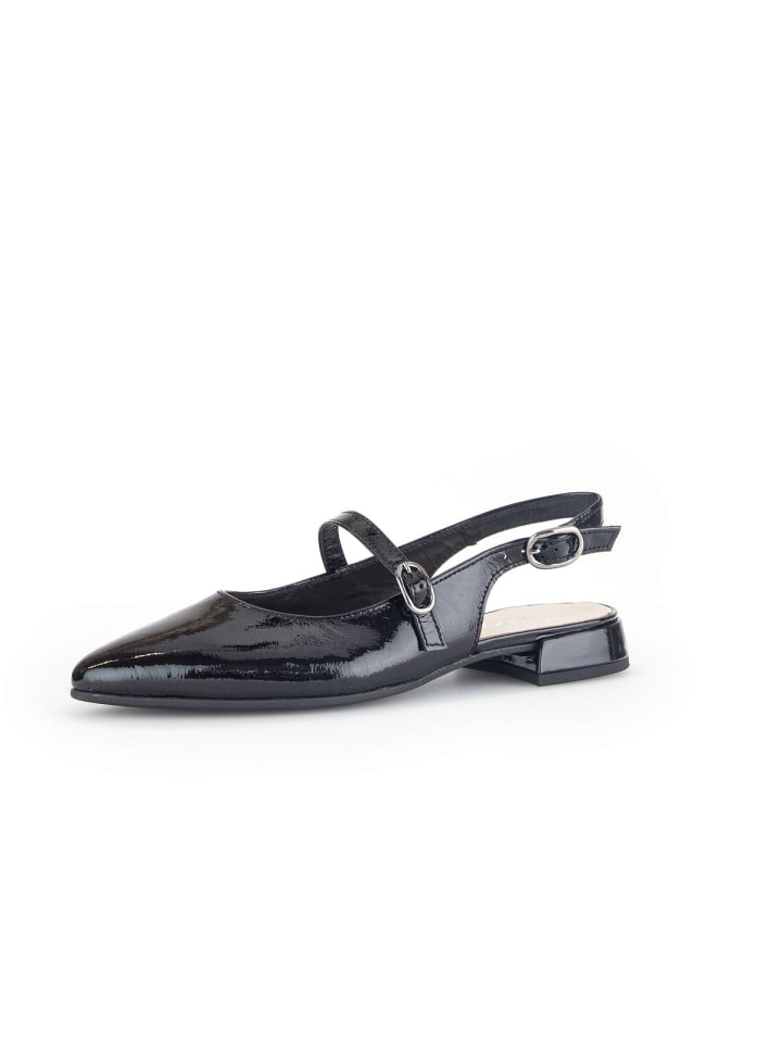 Gabor Fashion Slingpumps in schwarz günstig kaufen