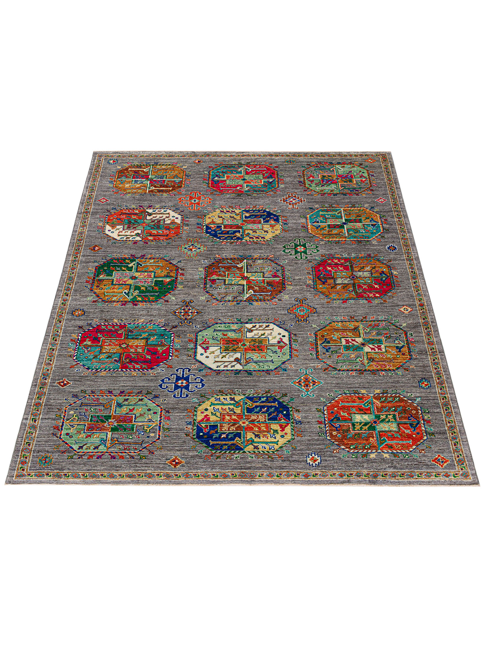 Buchara Ghazni ca. 174 x 239 cm, Unikat / Einzelstück