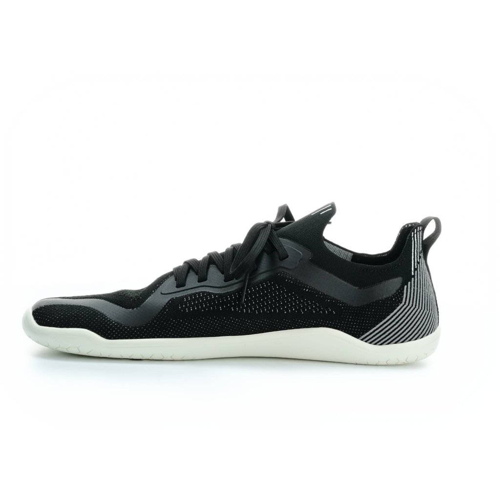 Vivobarefoot Primus Lite Knit M Obsidian Textile sportliche Barfußschuhe