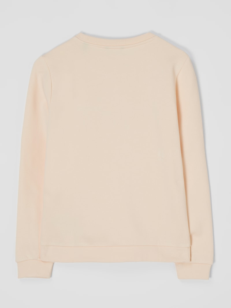 Sweatshirt aus Baumwolle in ecru