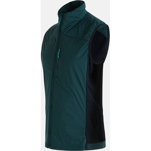 HERREN M WINDSTOPPER VEST-SCARAB GREEN-BLACK