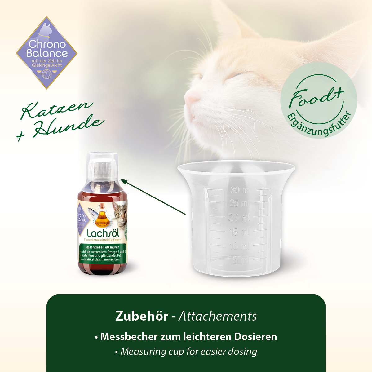 ChronoBalance Ergänzungsfutter & Aufzucht ChronoBalance Lachsöl 100 ml