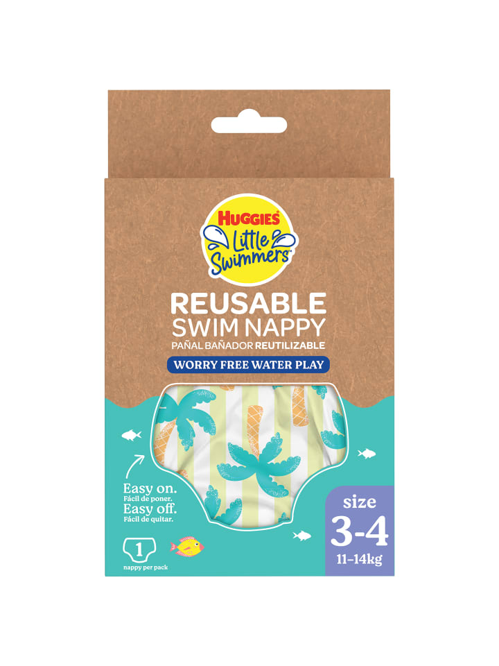 Huggies Little Swimmers wiederverwendbare Schwimmwindel Gr 3-4 (11-14kg) Tropical günstig kaufen 3