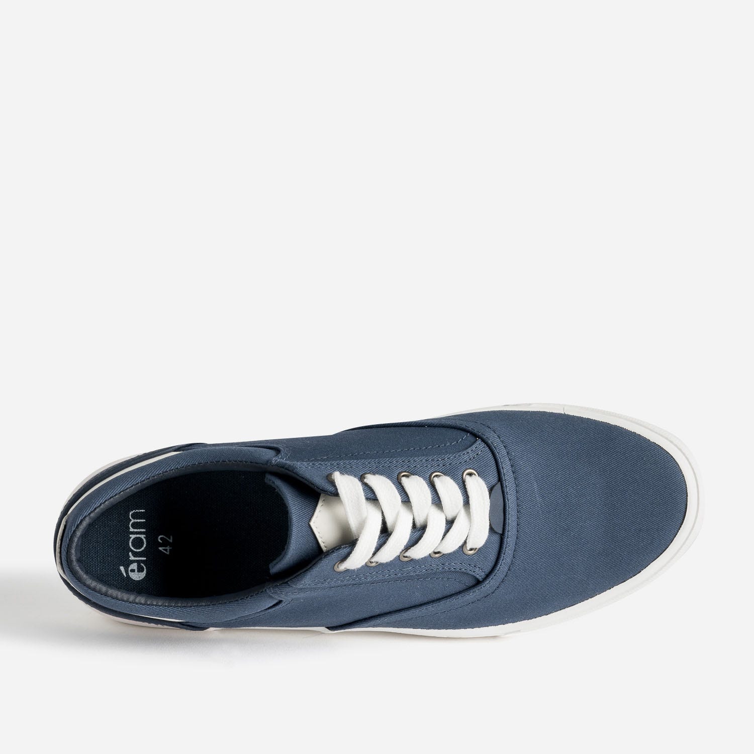 Tennis bleu marine en toile