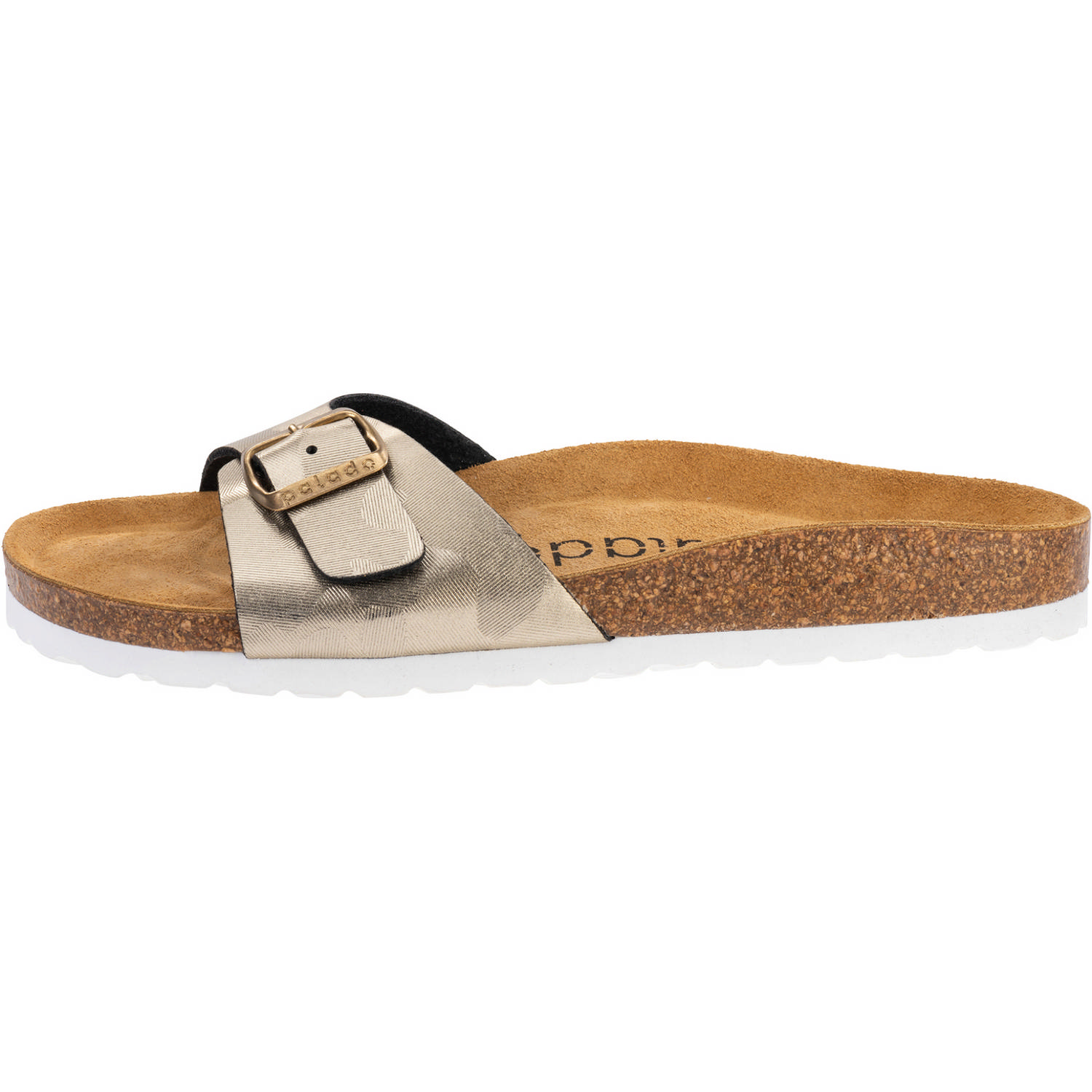Palado Malta Metallic, Pantoletten, Damen, Metallic Caro Gold