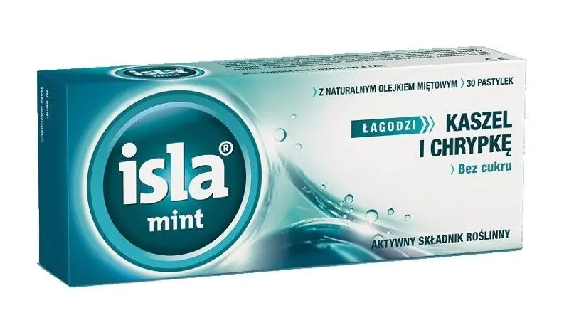 Isla-Mint, Παστίλιες, Γεύση Μέντας