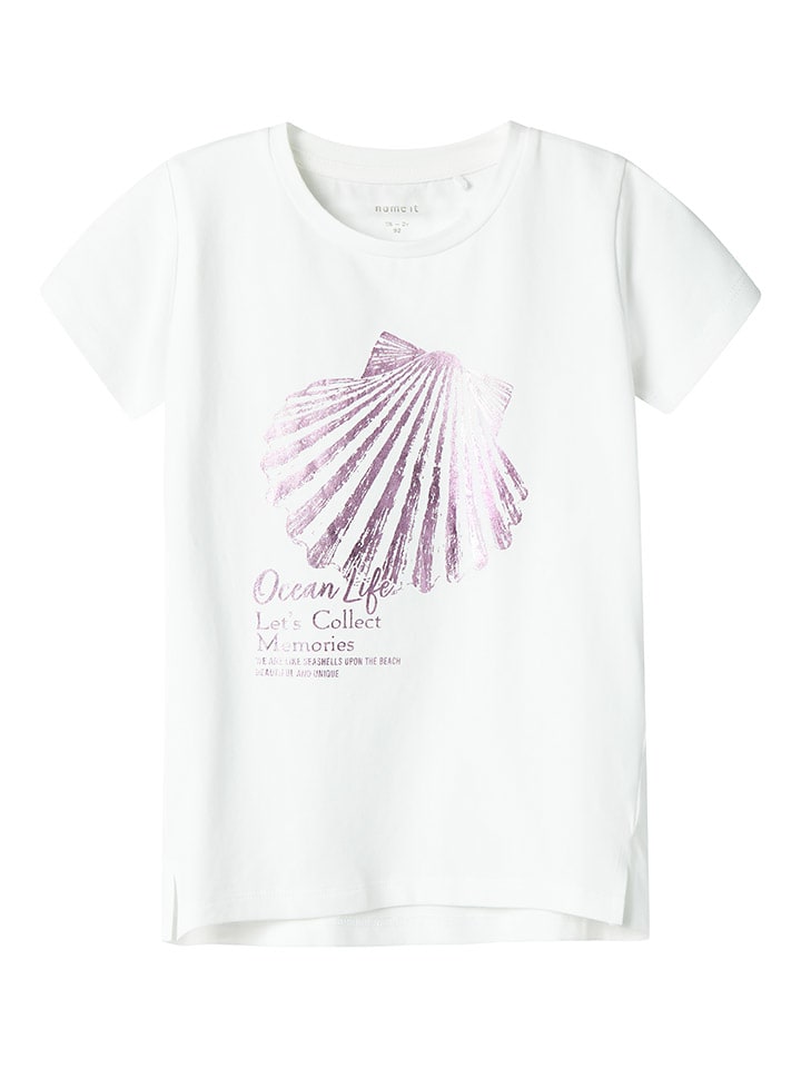 name it Shirt in Weiß günstig kaufen