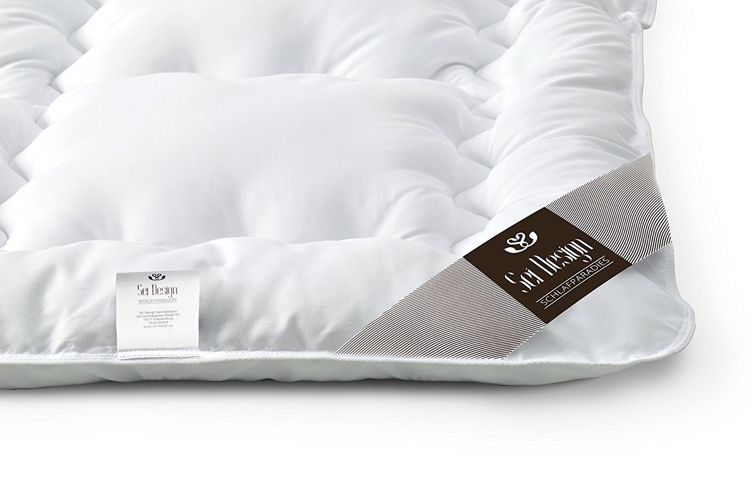 Einziehdecke, SWAN De Luxe Winter 135x200, SEI Design, Füllung: 100% Polyester Mikrofaser, Bezug: 100% Baumwolle, Vegane Alternative zu Daunen