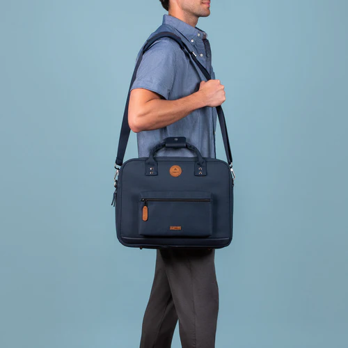 Reykjavik blue laptop bag