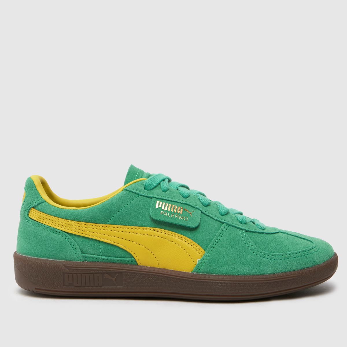 PUMA – Palermo – Grönt/Multifärgat mönster