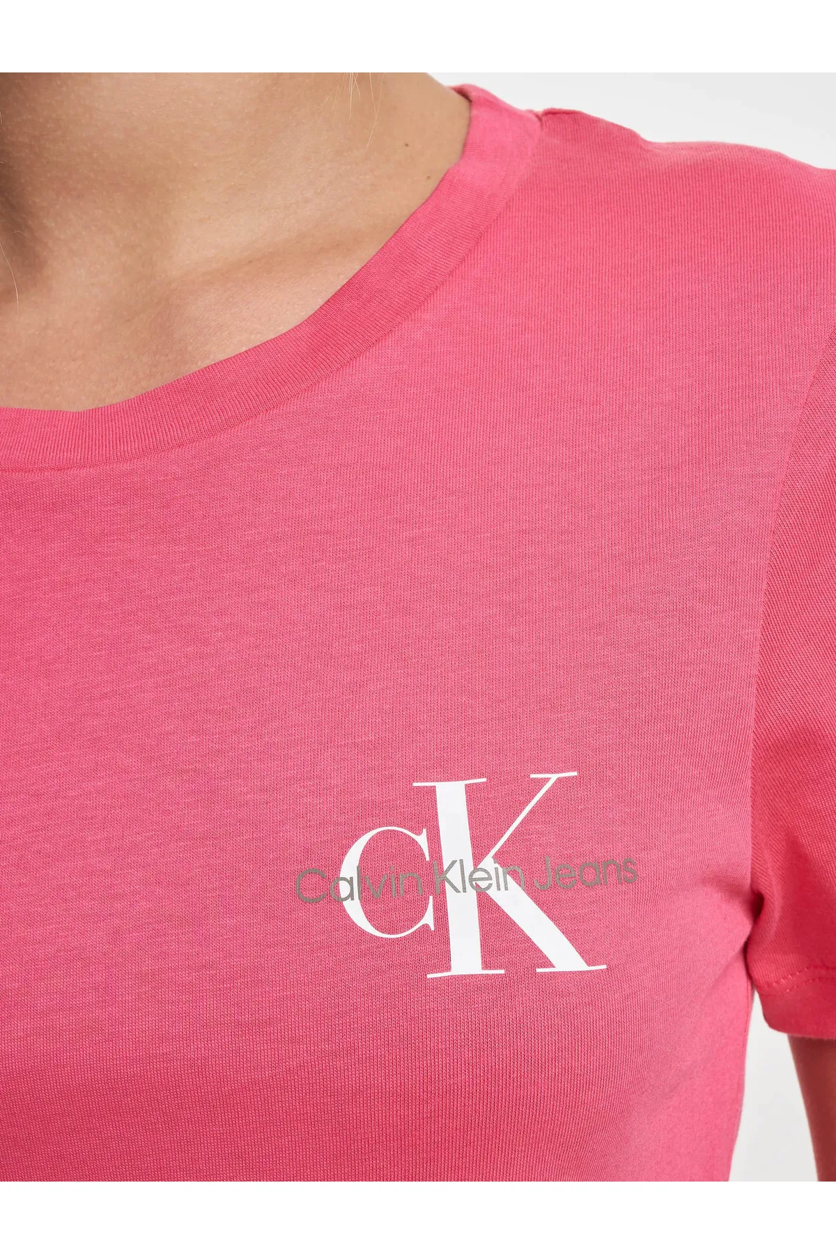 Calvin Klein  Damen 2er-Pack Monogram Slim T-Shirt