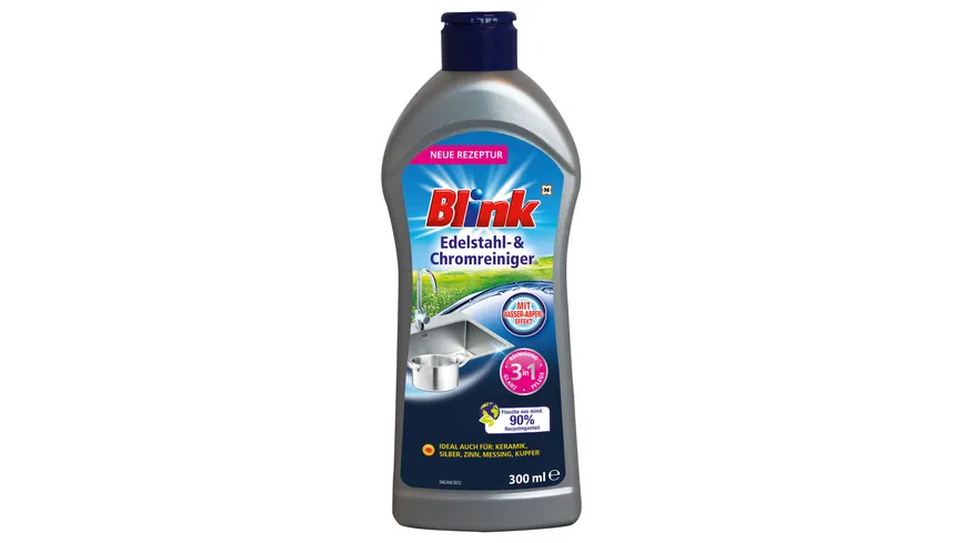 Blink Edelstahl- & Chromreiniger 300 ml