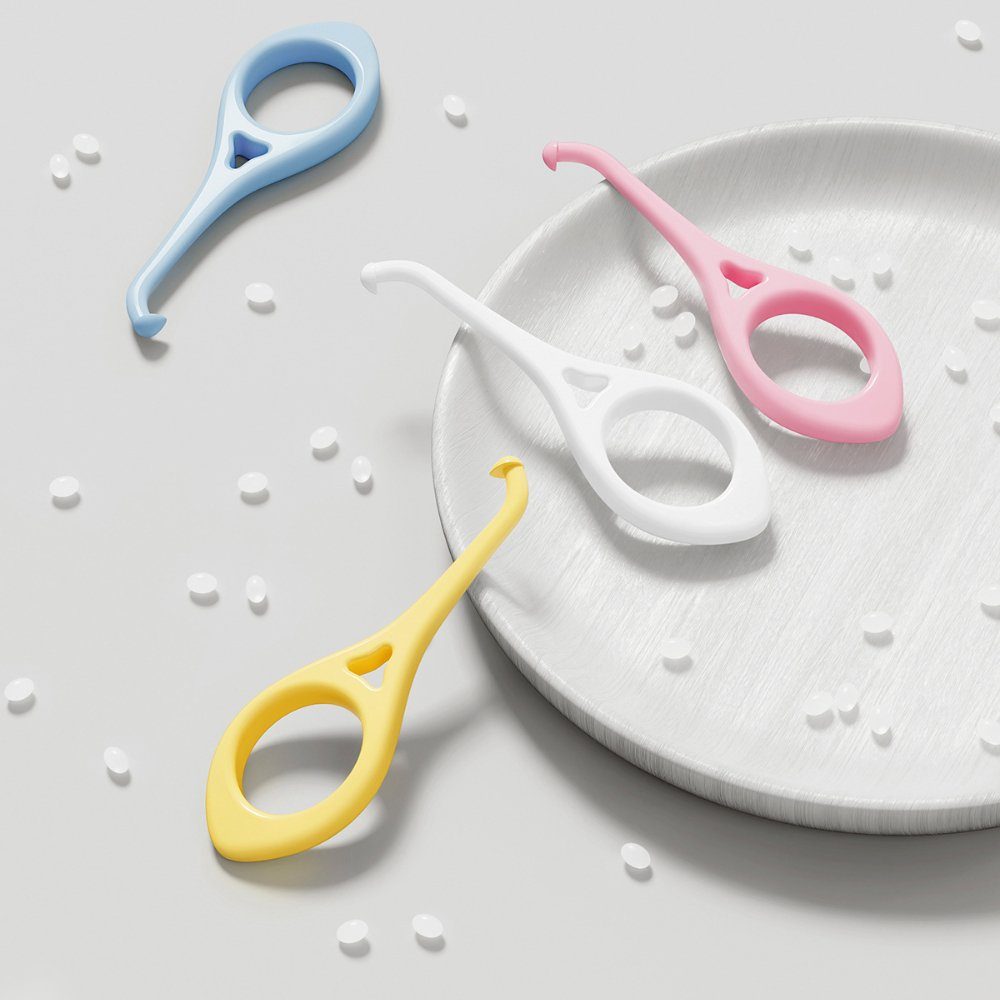Yunnker Zahnseide-Stick 4-teiliges Aligner-Entferner-Werkzeug, (4-St), Aligner Chewies Removal Tool Kits Unsichtbare Zahnentfernung