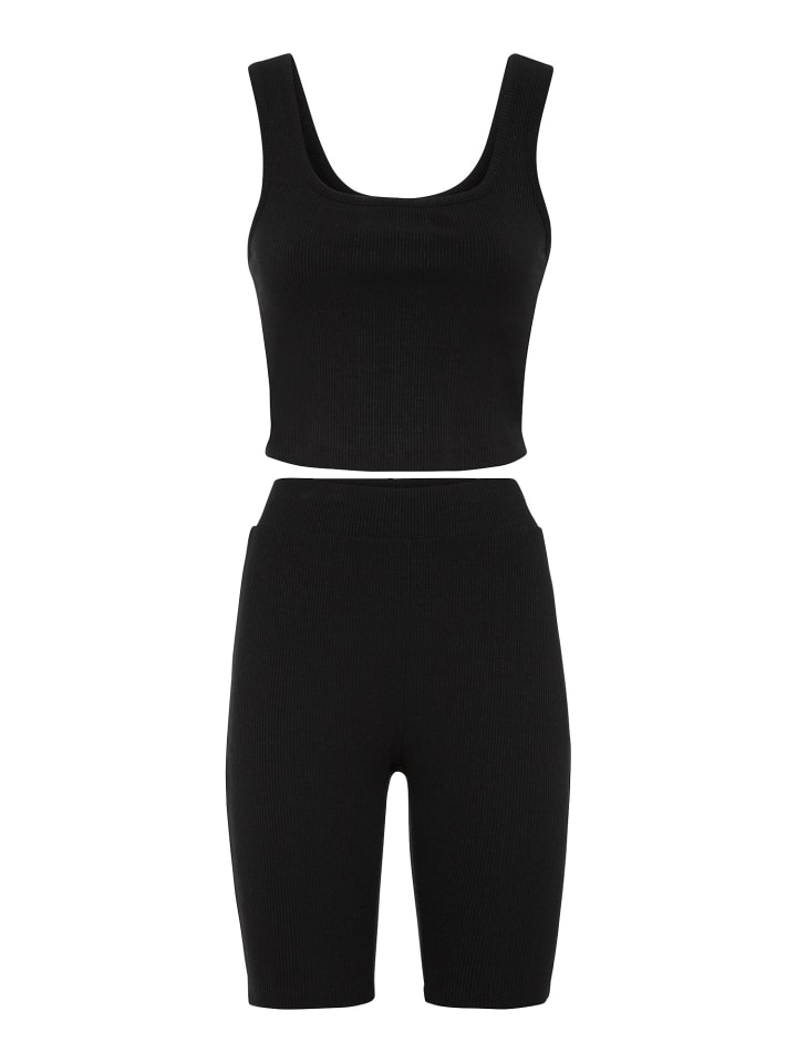 LSCN BY LASCANA Shorty in schwarz günstig kaufen
