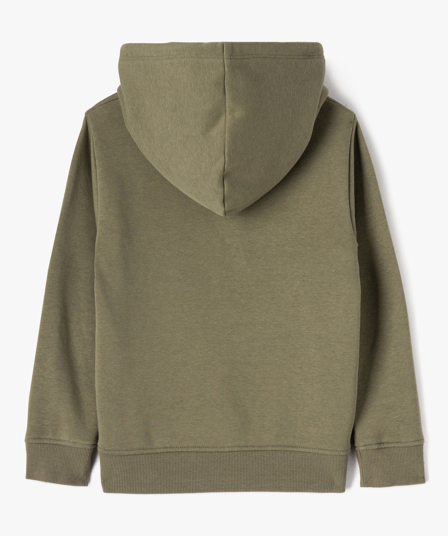 Sweat à capuche esprit streetwear Garçon kaki | GEMO