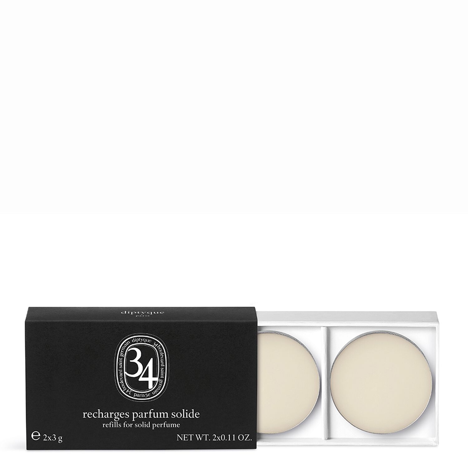 Diptyque Parfum Solide 34 Bd Saint Germain 2 Recharges
