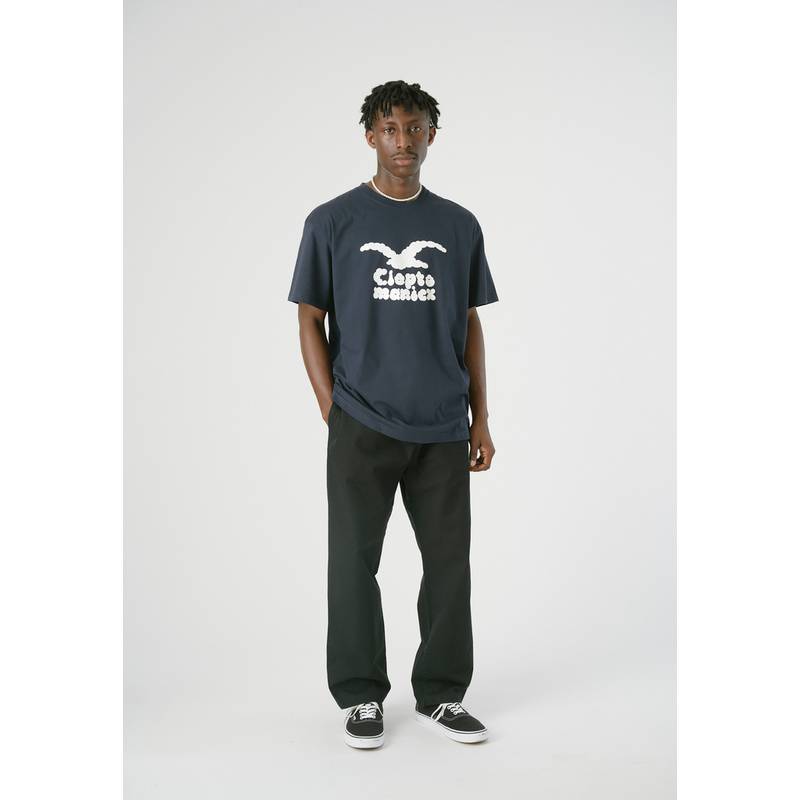Cleptomanicx Clouds Printshirt Herren