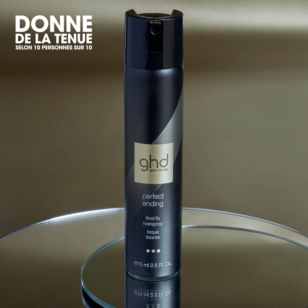 GHD Laque fixante 75ml – perfect ending produit coiffant