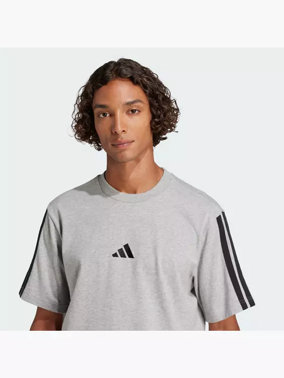 adidas Essentials 3-Streifen Single Jersey T-Shirt