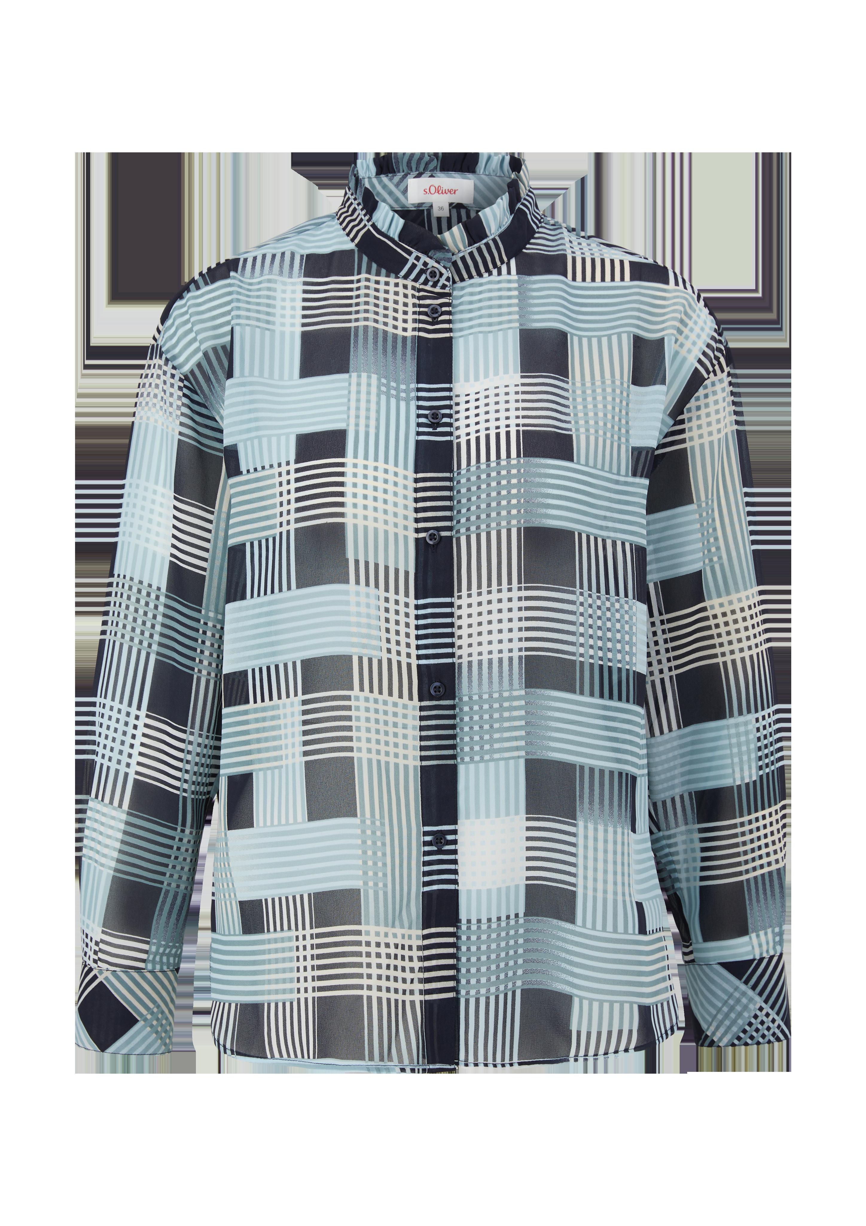 Bluse mit Rüschenkragen  2128318-59A1
