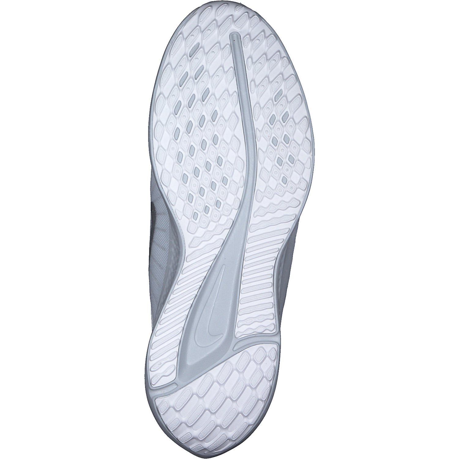 Nike Quest 5 DD9291, Schnürschuhe, Damen, white/met silver pure platinum