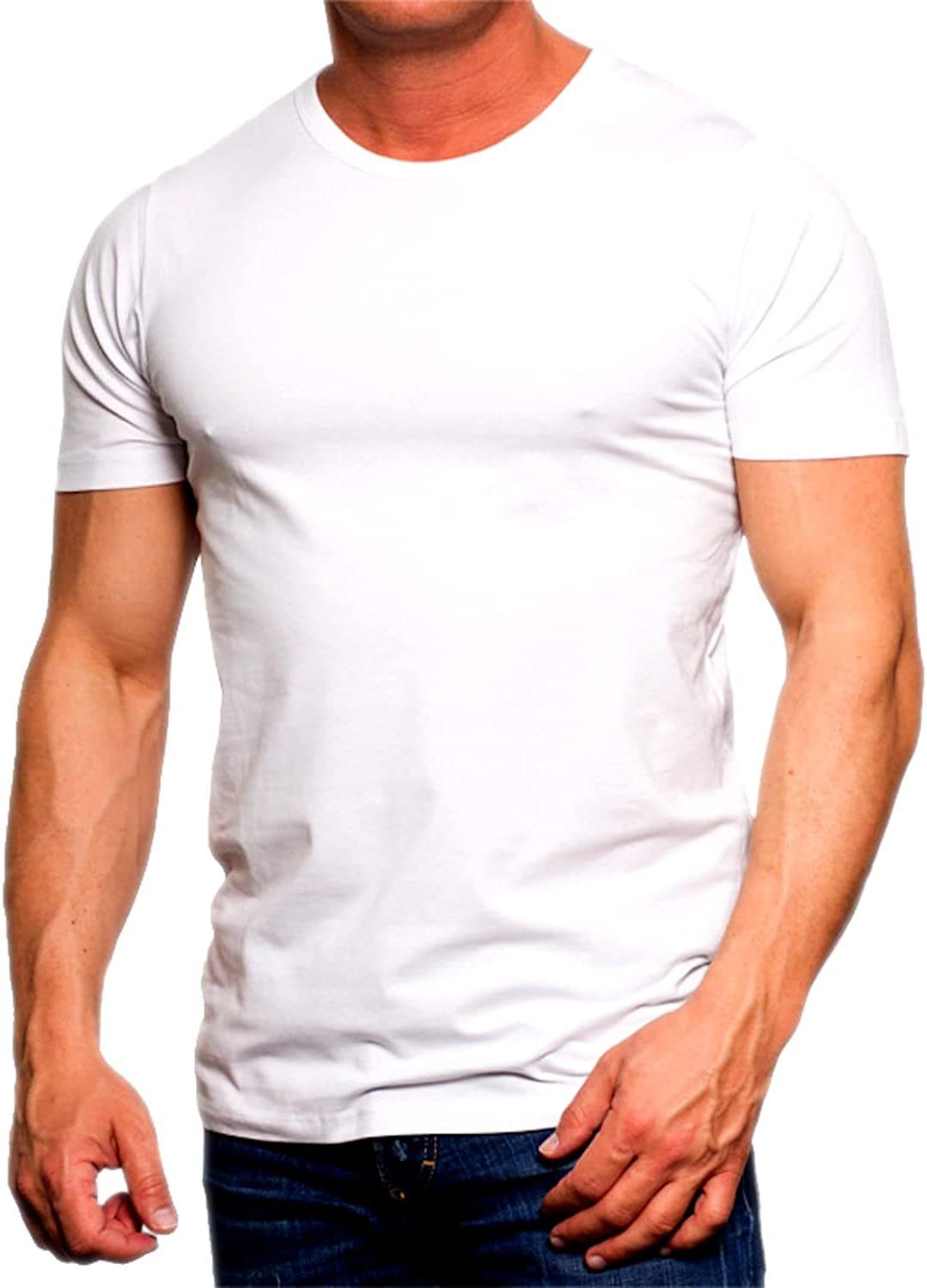 Jack & Jones T-Shirt (3er-Pack) Basic mit Rundhalsausschnitt