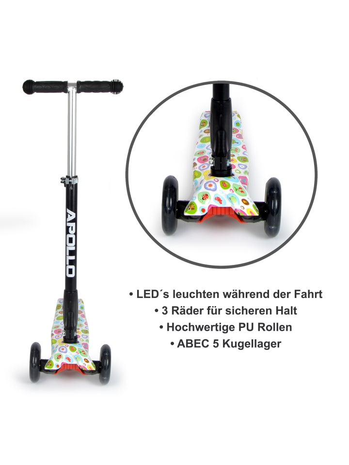 Apollo LED Kinderscooter 