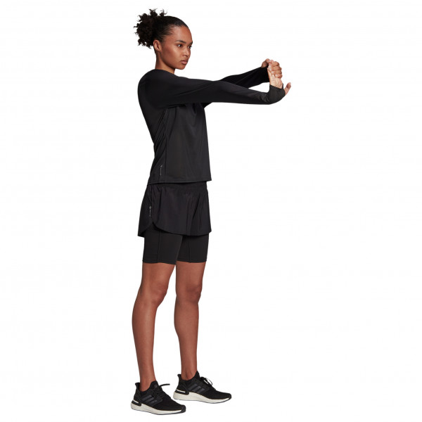 adidas - Women's Reebok Identity 3-Bars Two-In-One - Laufshorts