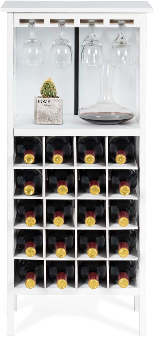 Costway COSTWAY Weinschrank für 20 Flaschen