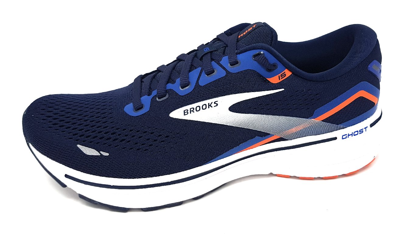 Brooks Ghost 15 1103931D-438 Blau 438 Peacoat/Orange/Surf