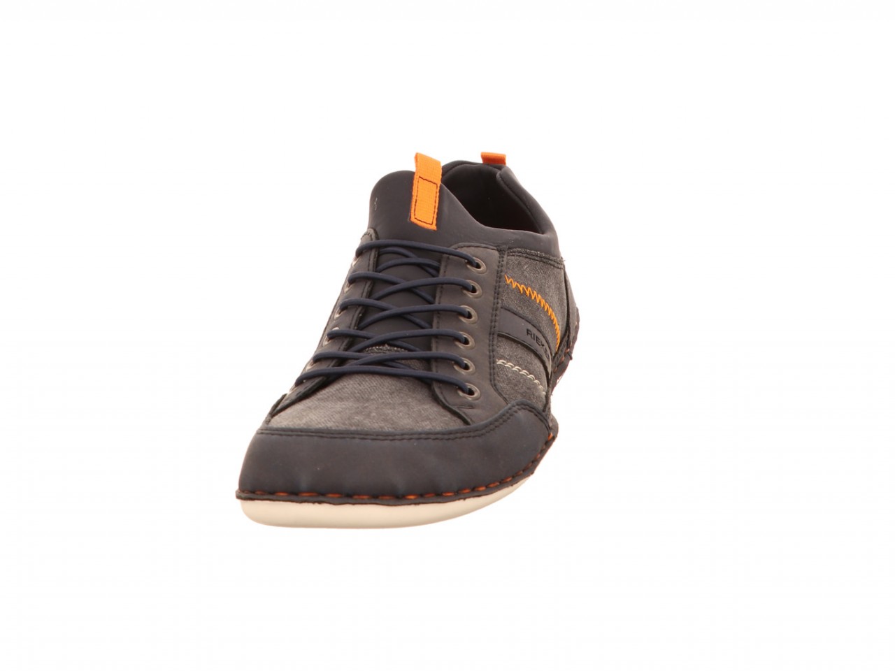 RIEKER Sneaker blau Slipper