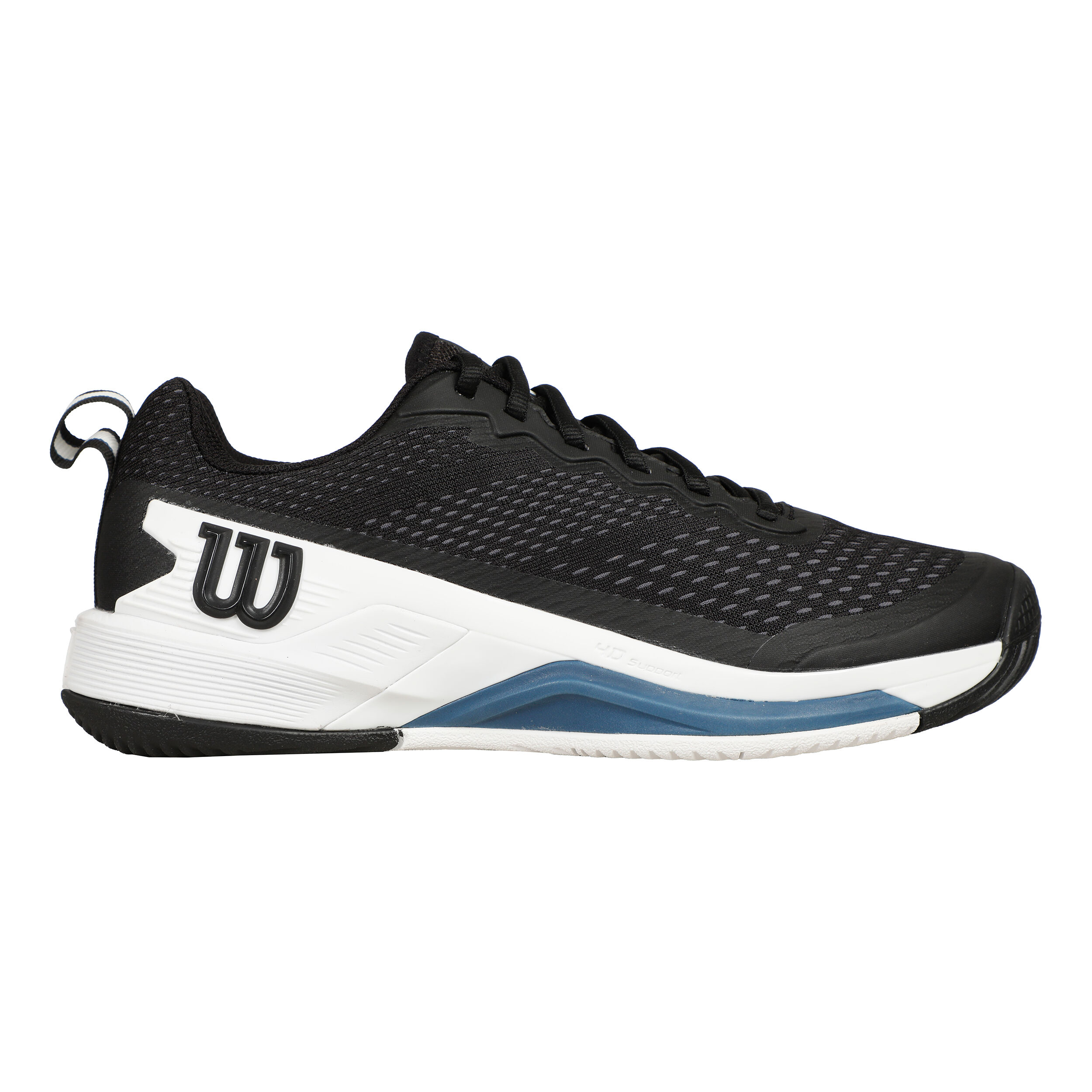 Rush Pro 4.5 Allcourtschuh Herren - Schwarz, Weiß