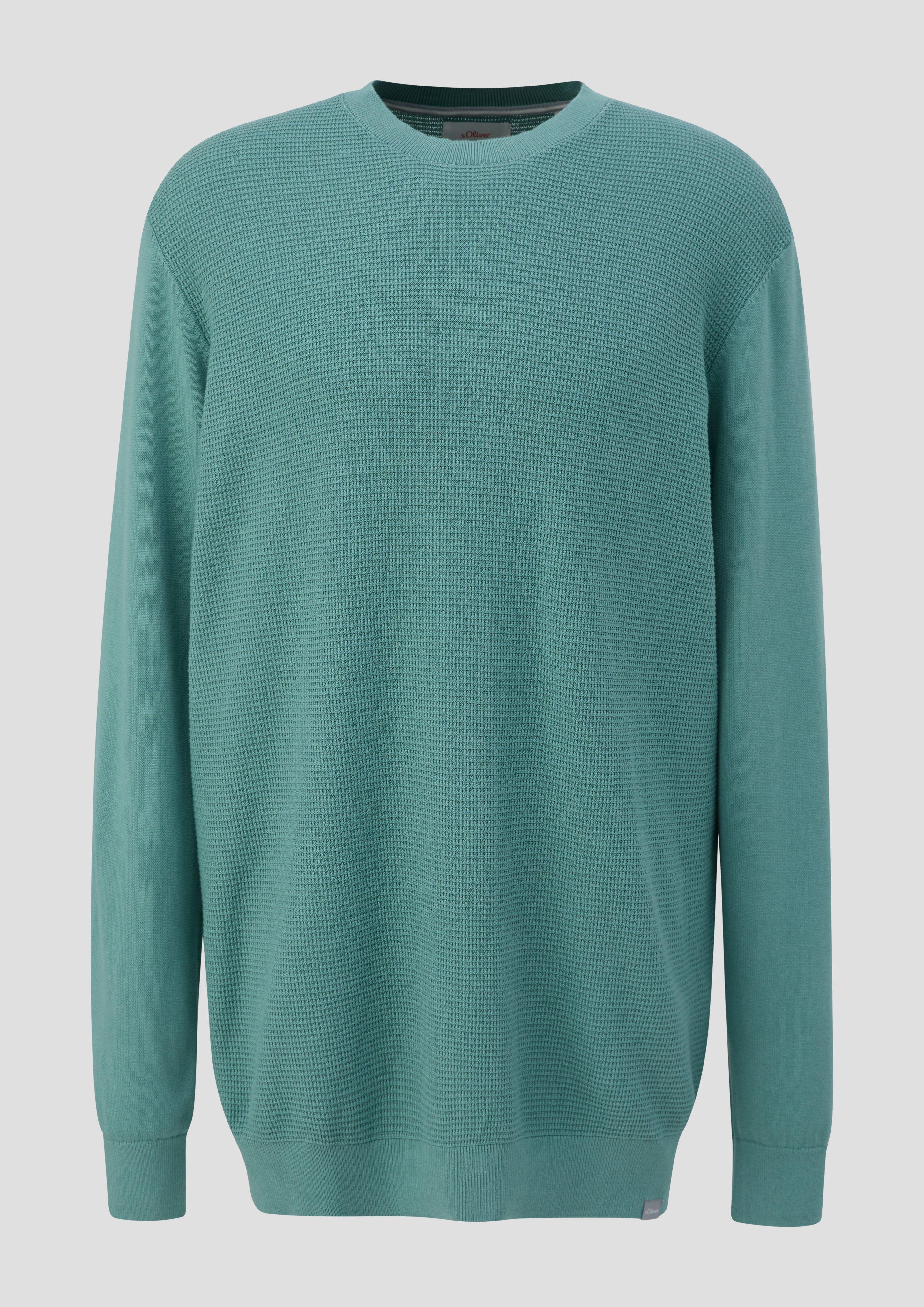 Strickpullover im Fabricmix  2143464-6557