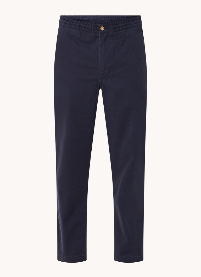 Ralph Lauren taisna piegriezuma īss chino krekls ar sānu kabatām un aukliņu