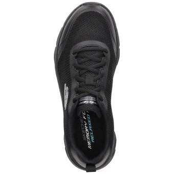 Skechers Cushion Walker Sneaker in schwarz
