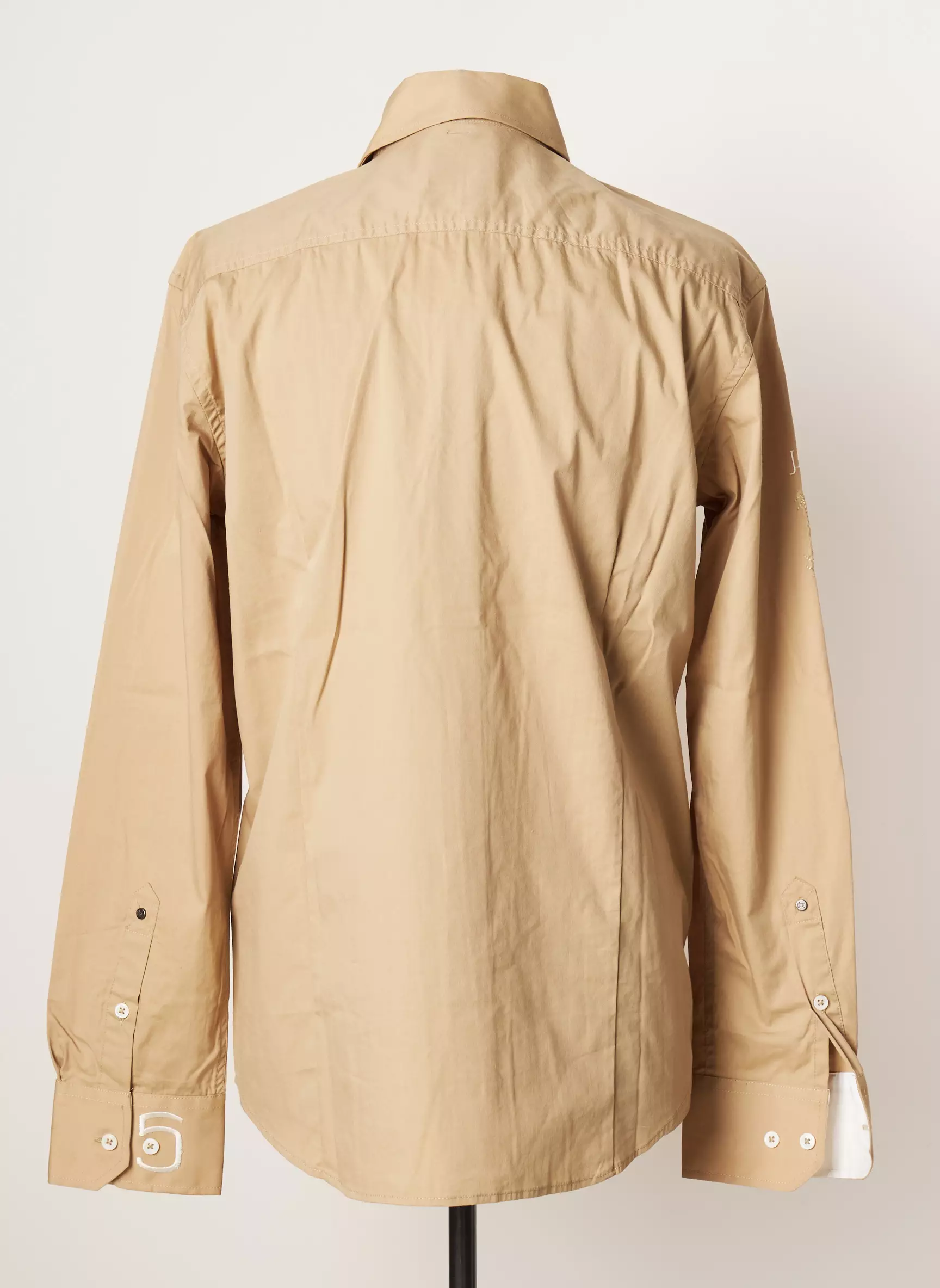 Vestiaires Principaute Cannoise Manches Longues Homme couleur beige