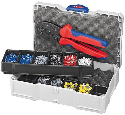Knipex Crimpzange 97 90 23 Rot, Blau