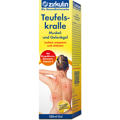 ZIRKULIN Teufelskralle Muskel- und Gelenkgel  125 ml  Gel